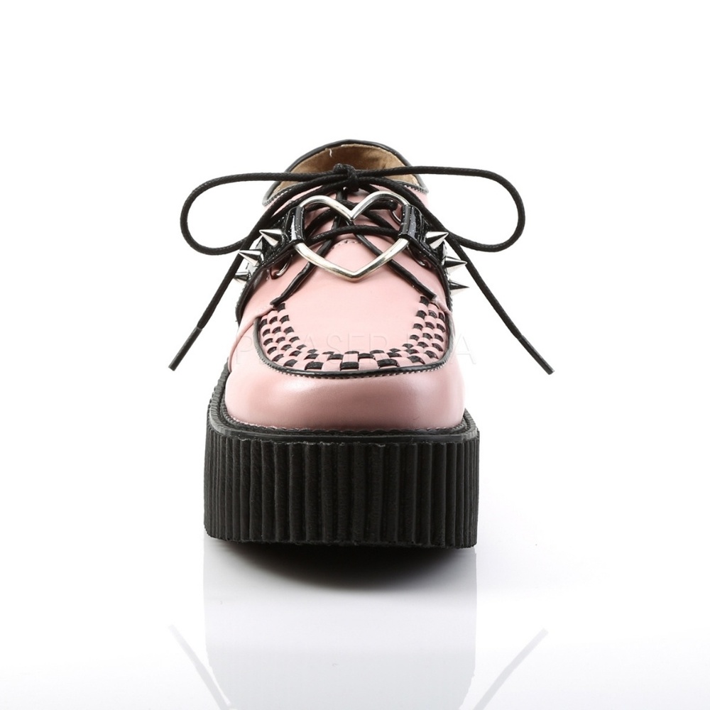 Punk Heart Platform Creeper Shoes - Picture 5 of 5